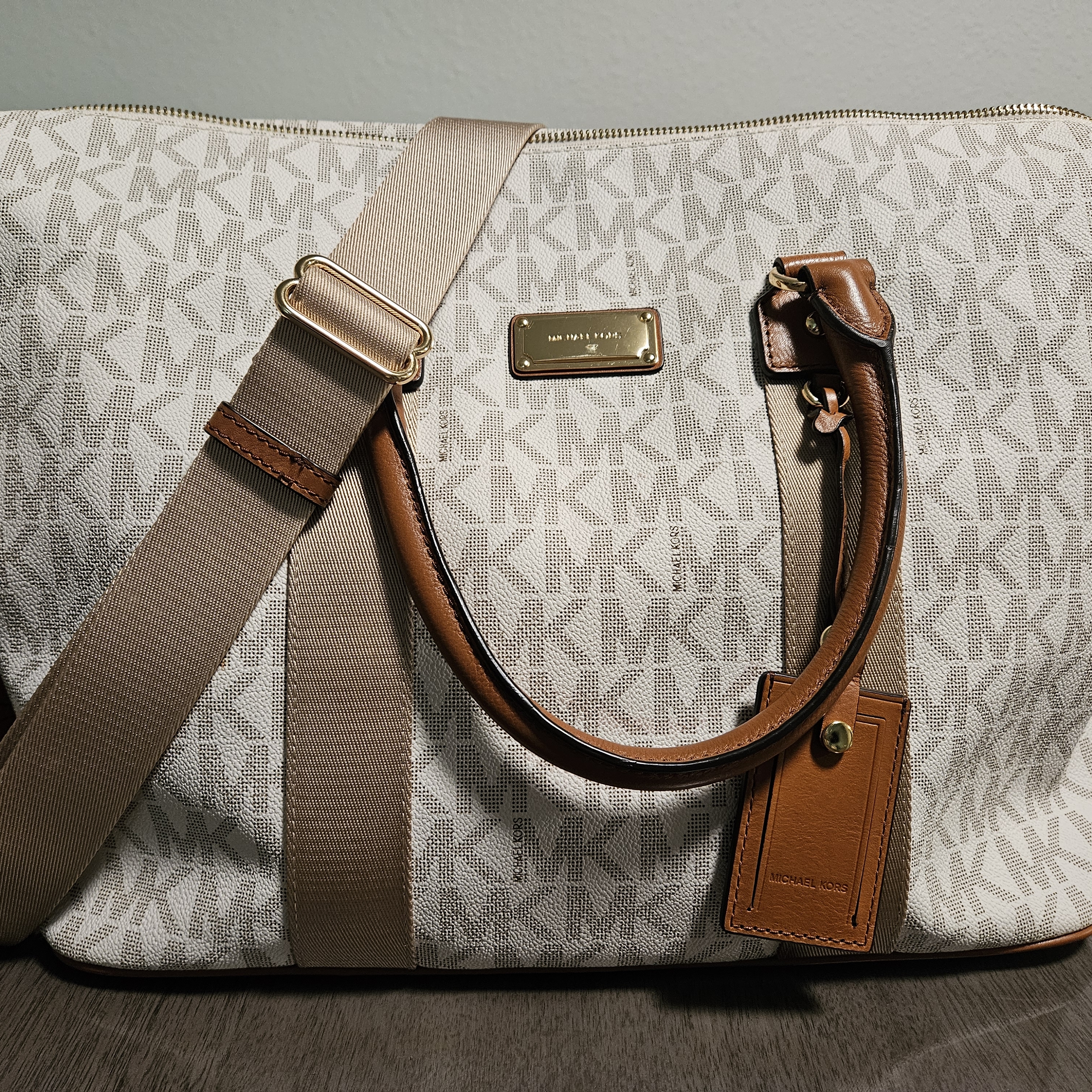 Michael Kors Beige And Brown Women's Bag